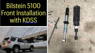 DIY Installation of Bilstein 5100's on 5th Gen 4Runner with KDSS