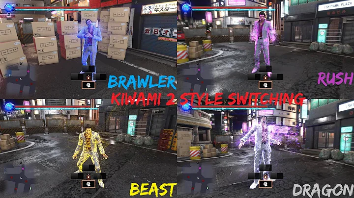 Yakuza Kiwami 2 Mod Showcase: Style Switching [All Kiryu's Styles]