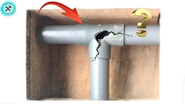 Quick Plumbing Tips and Tricks! Replacing PVC Pipe T-Joints in Tight Spaces! - Tips & Tricks 2025.