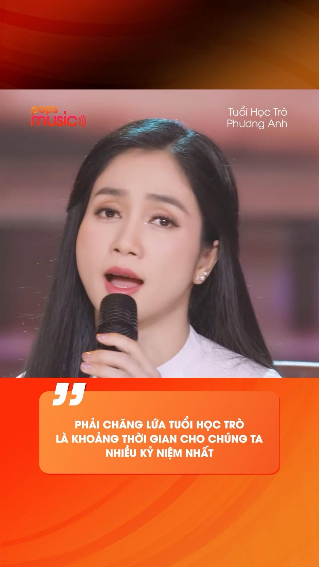 Phải chăng lứa tuổi học trò là khoảng thời gian cho chúng ta nhiều kỷ niệm nhất #popsmusic