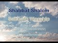 Sabbath Worship 7th of the 5th month