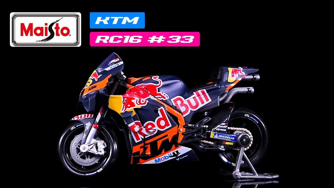 KTM RC16 Motorcycle #33 Brad Binder MotoGP 