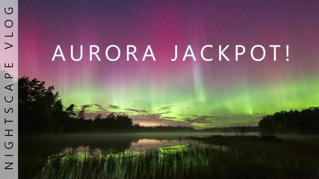 I Finally Got The Magnificent AURORA I Wanted! | Aurora Borealis Solar Storm NIGHTSCAPE VLOG