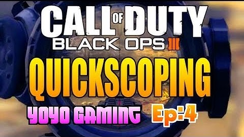 My Best BO3 QUICKSCOPING MONTAGE EVER! (1080P) My Best Video Ever!