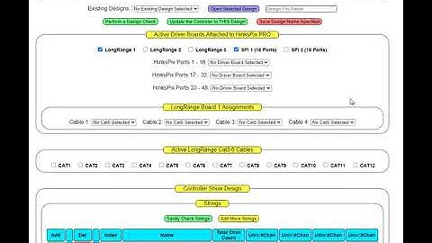 New Show Design Page associated with HinksPix PRO