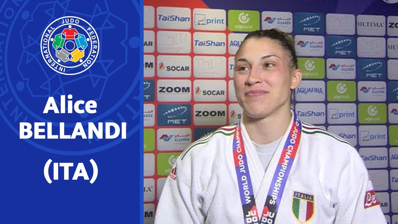 Alice BELLANDI (ITA) - World Judo Championships Doha 2023 Bronze Medalist / - 78 kg