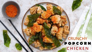 Crunchy Taiwanese Popcorn Chicken | Easy Recipe