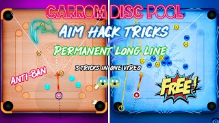 Carrom disc pool aim hack trick 2023 || Carrom disc pool long line hack screenshot 4