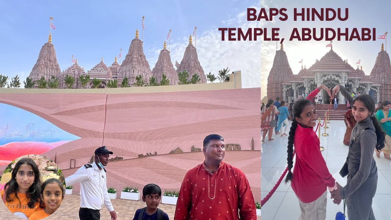 BAPS Hindu Mandir, Abudhabi | Biggest Swaminarayan temple in UAE | Fees ...