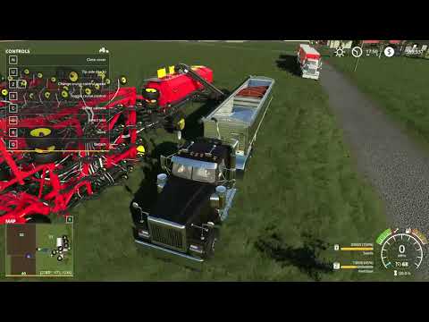 How To Fill Up A Seeder On Farm Sim 19(Faming Simulator 19)