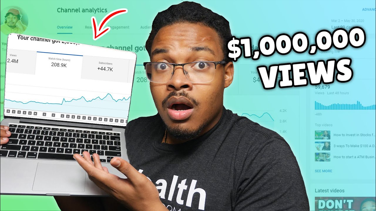 This Is How Much YouTube Really Paid Me For My 1 Million Viewed Video ...