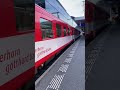 Départ d’une Deh 4/4 et son convoi à Viège