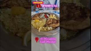 Lunch at Al Murabba Fish Market - Grilled Fish Murabba grilledfish riyadh banglavlog shorts
