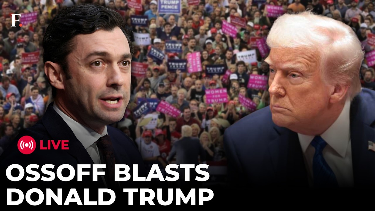 LIVE: Jon Ossoff Slams Trump's 'Corrupt Agenda' in Fiery Georgia Rally thumbnail