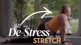 10 Minute De-Stress Mobility Routine: Hips, Spine & Neck Focus (No Talking, Follow Along)