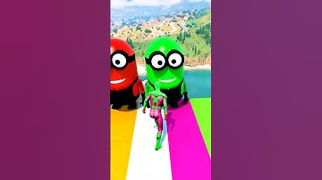 GTA 5 Epic Water Ragdolls | Spider-Man Jumps / Fails ep.15050 #shorts