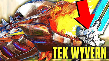 Ark Survival Evolved - TEK WYVERN WILL RUIN ARK GAMEPLAY! TEK SWORD, TEK SHIELD, NEW BIONIC SKINS!