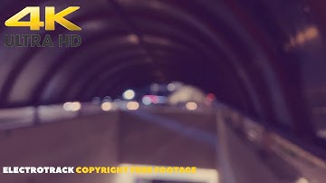 Night City Lighting Blur Background Video 4K | No copyright footage | Free Download