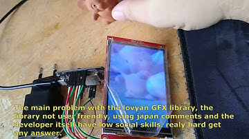 Eye door project update with Esp-32-cam + 3.5" ILI9488 SPI TFT using Lovyan  GFX