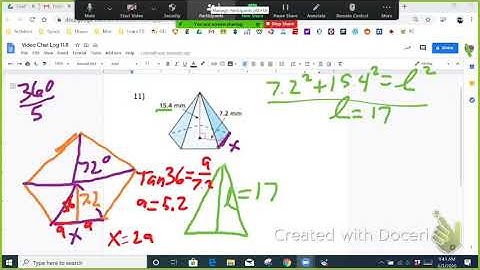(11.8 Geo #11) Surface area of a pentagonal prism