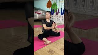 Advanced Yoga 🧘 Asana #radhekrishnaa #shivshakti #jaishreeram #yogapose #dailyyoga