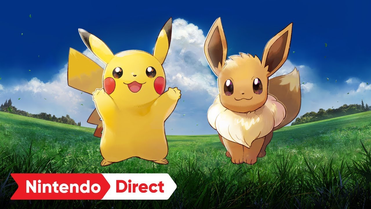 ポケットモンスター Let S Go ピカチュウ Let S Go イーブイ Nintendo Direct 18 9 14 Youtube