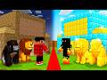Zoológico de Noob vs Pro no Minecraft