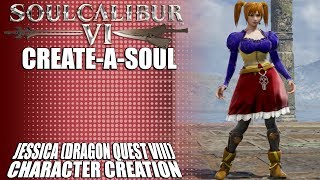 Soul Calibur Vi Create-A-Soul - Jessica Albert Dragon Quest Viii Custom Character Settings