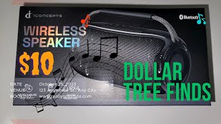 $10 wireless Bluetooth speaker/Dollar Tree