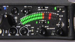 Sound Devices 552 Field Mixer   Output Settings