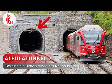 Wieso die rhätische Bahn den zweithöchsten Alpentunnel der Schweiz neu gebaut hat: Albulatunnel 2