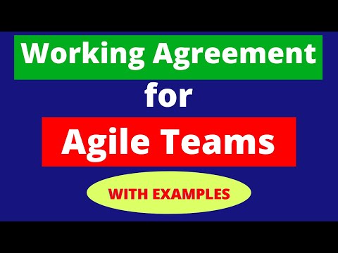 Video: Bakit mo gustong magkaroon ng mga working agreement para sa iyong mga seremonya ng Scrum?