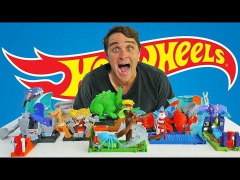 Hot Wheels Mega Monster City Playsets ! || Toy Review || Konas2002