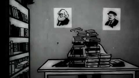 Animated Soviet Propaganda - Onward to the Shining Future - Samoyed Boy