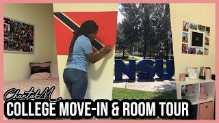 College Move In Day & Dorm Tour | NSU The Commons