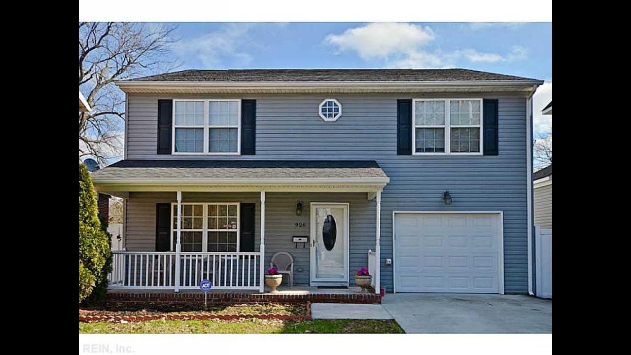 Property for Sale 926 KENTON AVE, Norfolk, VA 23504 YouTube