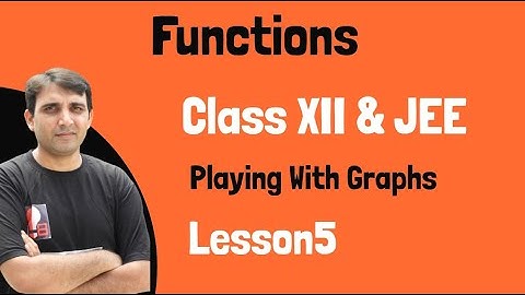 (L5)Transcendental Functions :Trigonometric Graphs & Sin Inverse Graph (XII ,JEE Mains & Advanced)