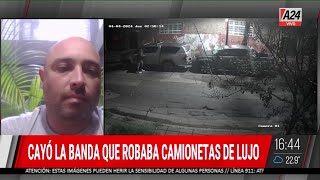 🚨 Cayó la banda que robaba camionetas de lujo