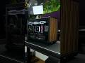 Building a mini full black mATX mini Gaming PC #pc #gamingpc #pcbuild