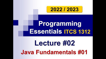 Java Programming Lecture #02