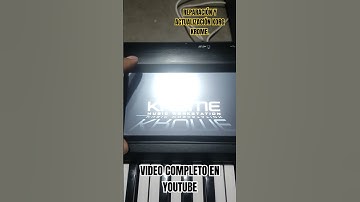 KORG KROME REPAIR AND UPDATE.
