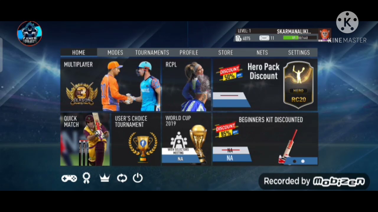 How to play multiplayer with friends in real cricket 2020 - YouTube