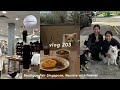 VLOG 203 | 参加新加坡最大的市集Boutique Fair | 带狗狗brunch | 新加坡工作日常