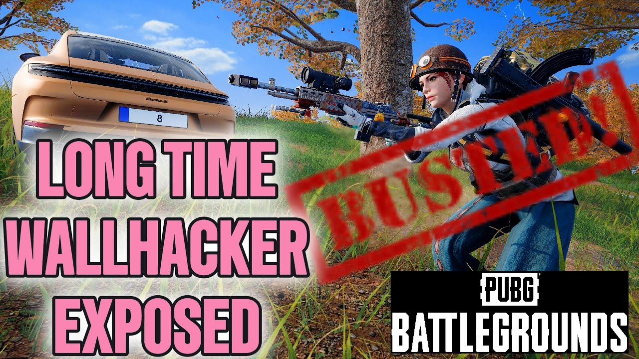 Long Time Wall Hacker Exposed - Names On - PUBG PC