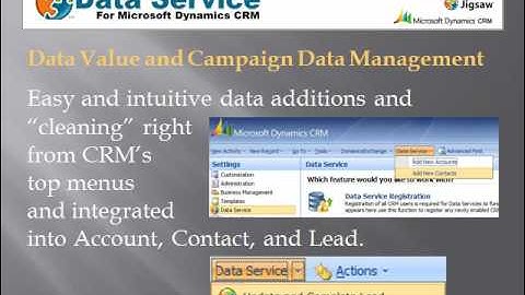 Microsoft Dynamics CRM - Add-on - Data Services Presentation.wmv