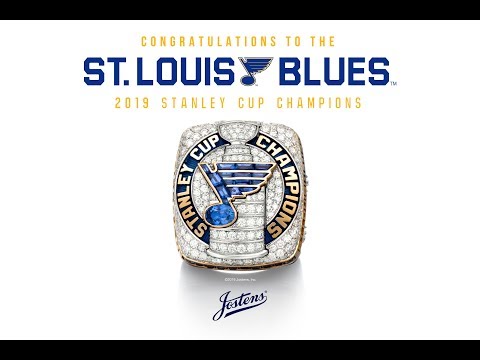 St. Louis Blues' Stanley Cup championship ring - Punk Dark