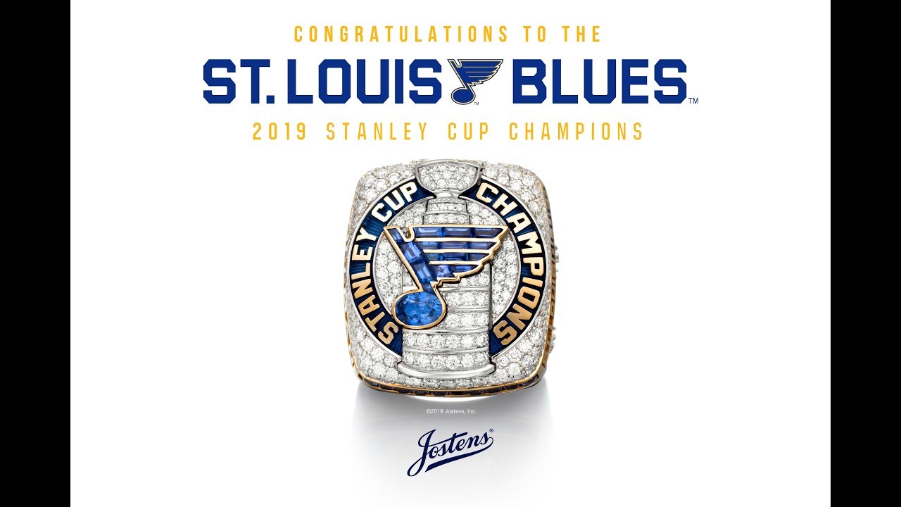 2019 St. Louis Blues Stanley Cup Ice Hockey Championship Ring