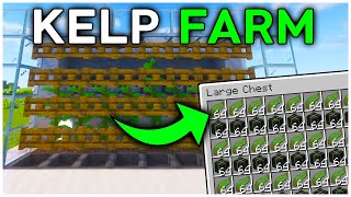 Automatic Kelp Farm Tutorial | Minecraft Java 1.20.6!