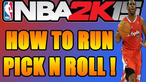 NBA 2K15 Tip - Running Pick & Roll Better! (NBA 2K15 Tips & Tricks)