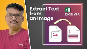 Extract Text from Scanned Images to Excel in Seconds! 🚀 | VBA + Tesseract OCR Automation